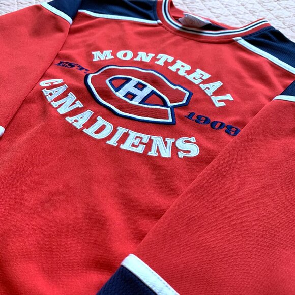 Montreal Canadiens – Official NHL Mighty Mac Sports Jersey (Boys Size L 14–16) - Picture 4 of 13